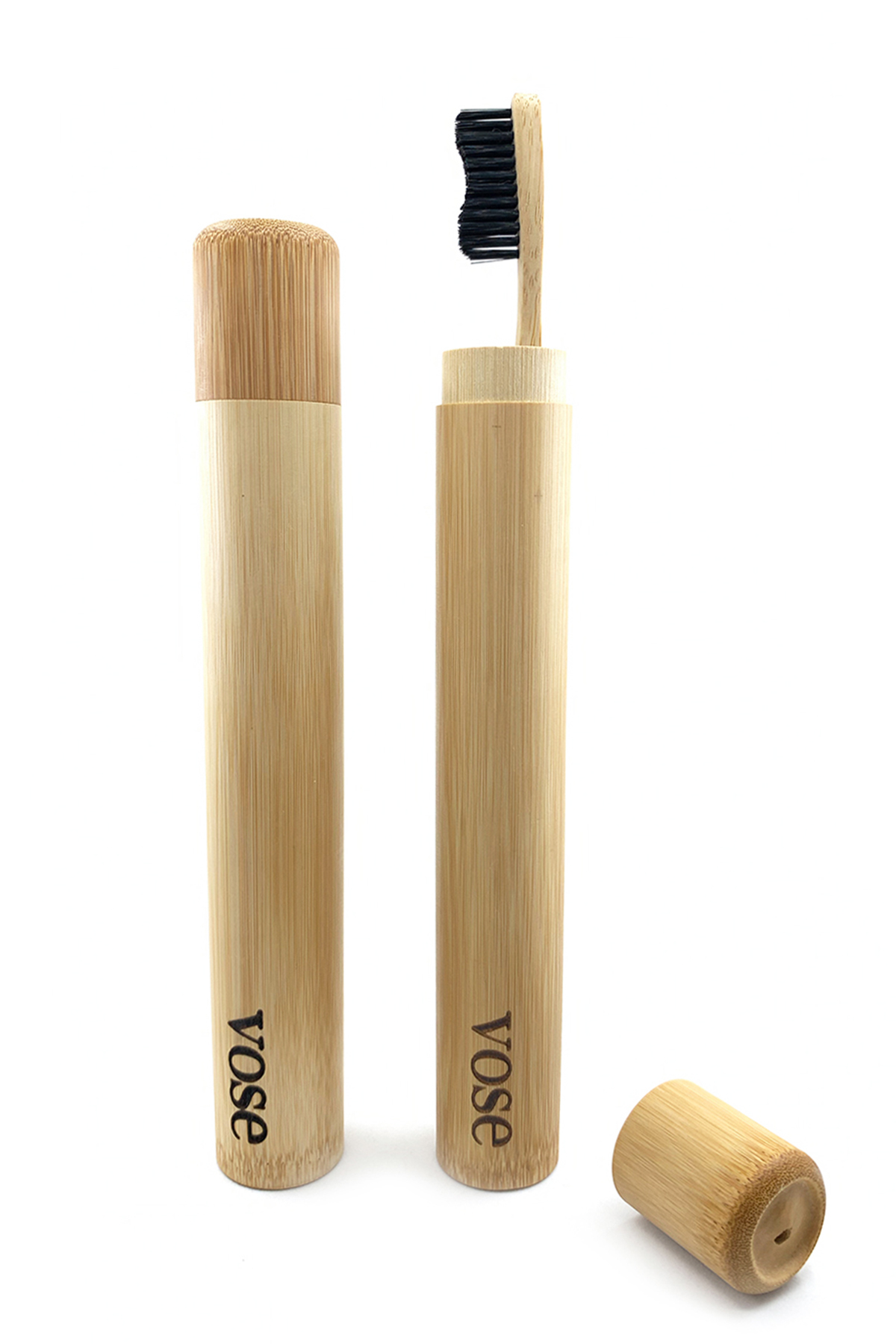 Bamboo Toothbrush Case