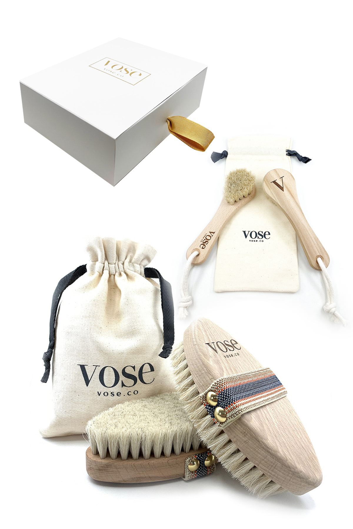2′ li Set – Vose Vücut (Magnolia) & Yüz Fırçası