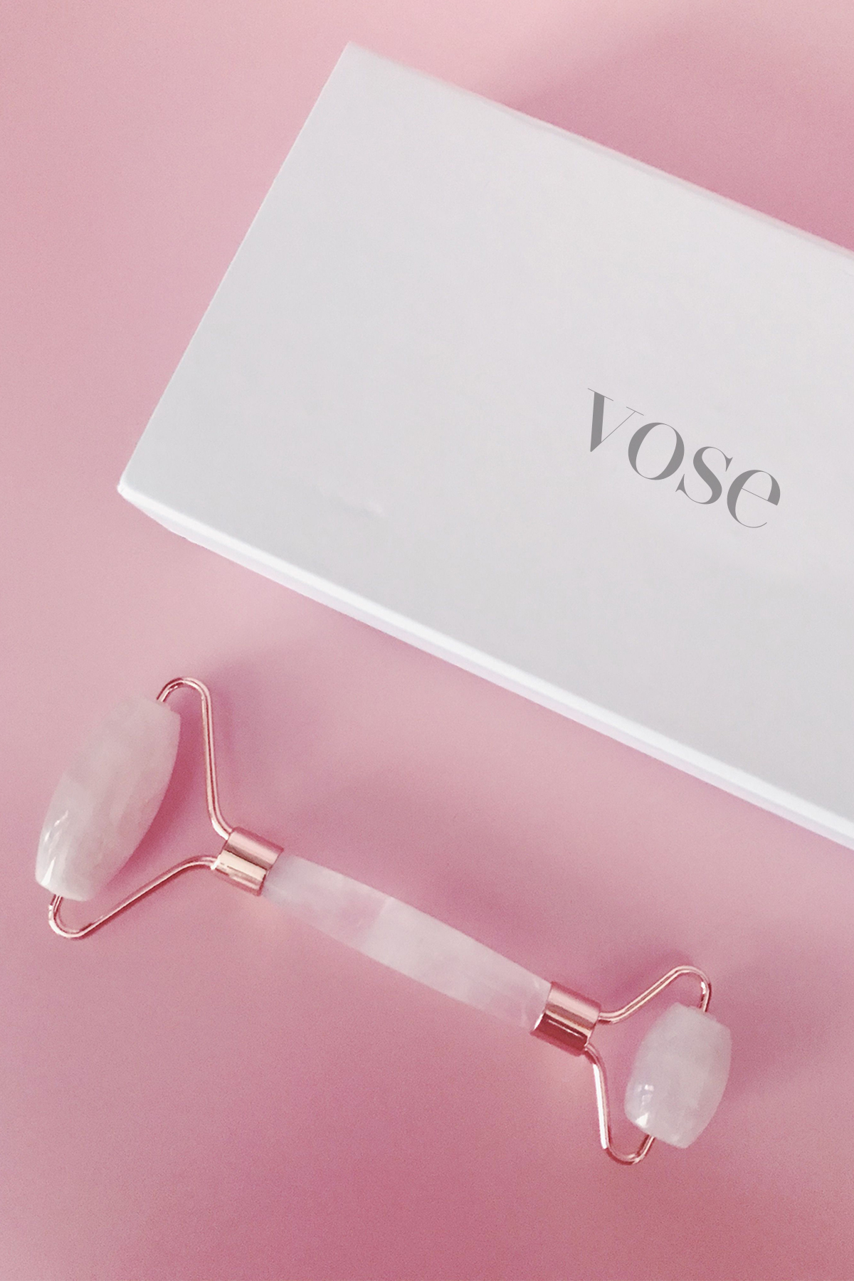 Rose Quartz Facial Roller