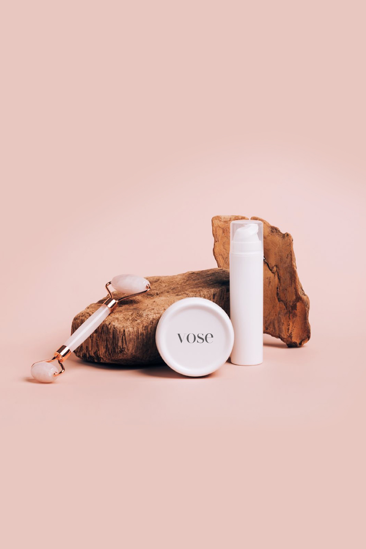 Rose Quartz Facial Roller